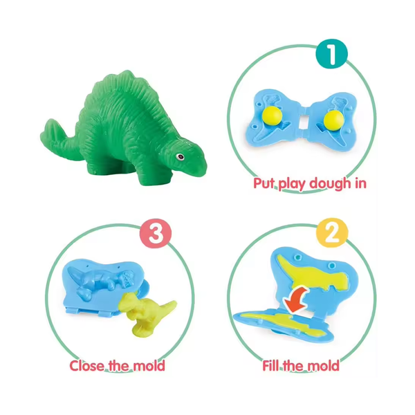Kids Dino Modeling Clay - Natural Playdough